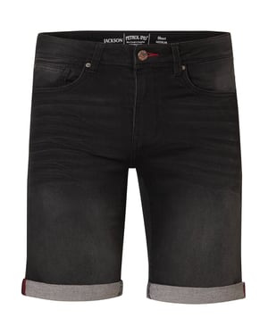 Petrol Industries - Heren Jackson Denim Short - Zwart