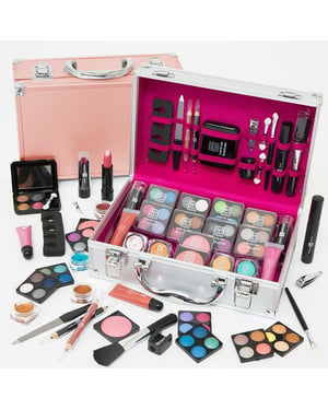 Envie Dawn Till Dusk 54pc Make-up Set, Supplied in a Rose Gold