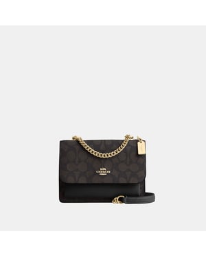 Mini Klare Crossbody in Signature Canvas