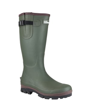 Cotswold Grange Neopreen Mens Rubber Wellington Laarzen (Groen)