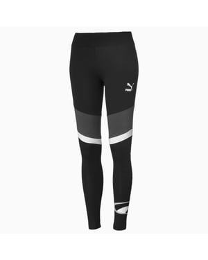 Puma Archive '90s Retro Womens Leggings Logo Colourblock Tight 579403 01