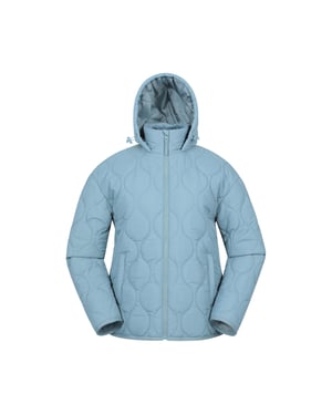 Mountain Warehouse Dames/Dames Flora Gewatteerde Jas (Lichtgroen)