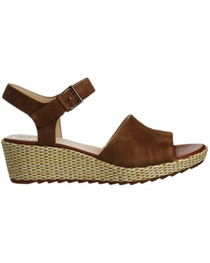Clarks Kamara Sun Dam brun Wedges