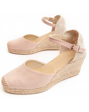 MonteVita Espadrille Yuttesum i Rosa