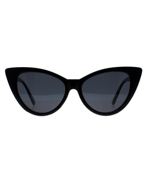 Montana Cat Eye Womens Matte Black Grey Polarized MP71