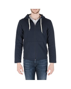 19V69 Italia Mens Hoodie Navy Blue THOMAS NAVY BLUE