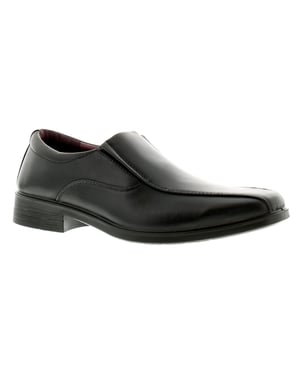 Business Class Mens Shoes Work School Formal Brenner Slip On black