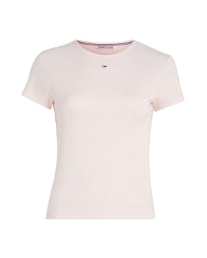 Tommy Jeans Essential katoenen T-shirt voor dames