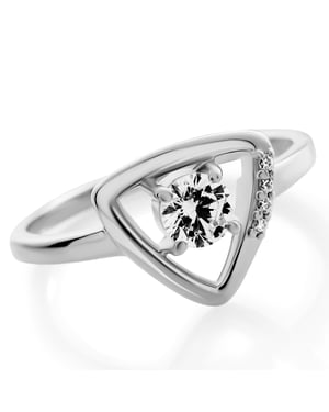 Orphelia 'Santorini' Damesring van 925 Sterling Zilver - Zilver ZR-7570