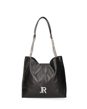 John Richmond schoudertas Vrouwen BLACK AND SILVER