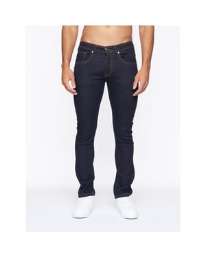 Crosshatch Mens Buraca Slim Jeans (Indigo Wash)