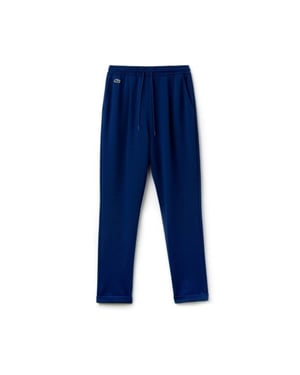 Lacoste Logo Mens Blue Track Pants