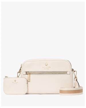 Emma Pebbled Leather Small Camera Bag