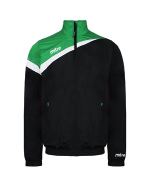Mitre Polarize Fleece Mens Svart/Grön Jacka