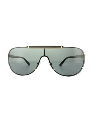 Versace Sunglasses 2140 100287 Gold Grey