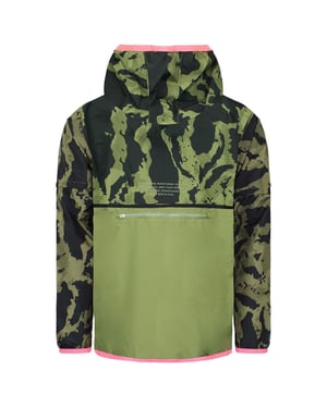 Puma x First Mile Mens Black/Green 2in Woven Jacket