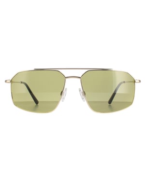 Serengeti zonnebril Wayne SS546005 Shiny Light Gold Mineral Green 555 Nm