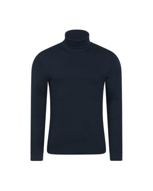Mountain Warehouse Heren Meribel Katoenen Thermo Top (Marine)