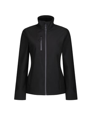 Regatta Dames/Dames Eerlijk Gemaakt Gerecycleerd Full Zip Fleece (Zwart)
