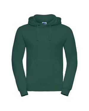 Russell Mens Plain Hoodie (Bottle Green)