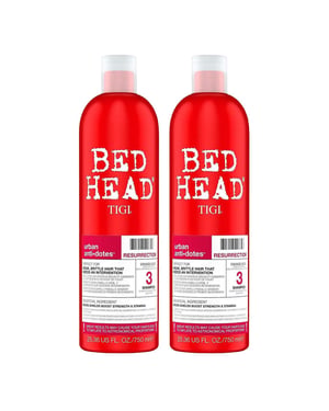 Tigi Urban Resurrection Shampoo for Damaged Hair 750ml 2pack