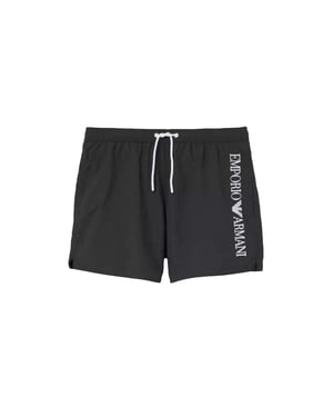 Emporio Armani herrbaddräkt med broderad logotyp