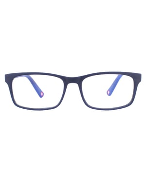Montana leesbril BLF73 Mat zwart blauw lichtblok 0.00 uur