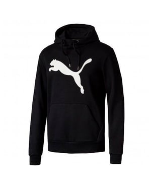 Puma Essential Fleece Big Cat Pull Over Hoodie Mens Hooded Jumper 838258 01