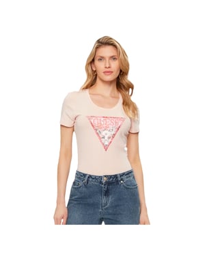 Guess dames T-shirt Rn Dreieck