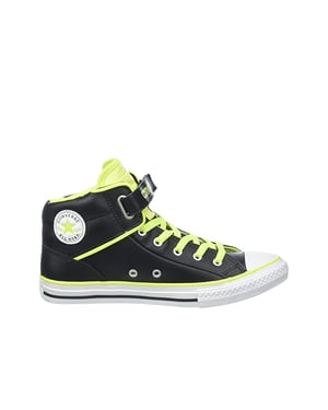 Converse x Chuck Taylor PC Looback Kids Black Plimsolls