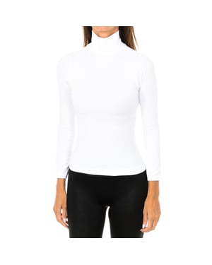 Colorado höghalsad långärmad t-shirt 210396 dam