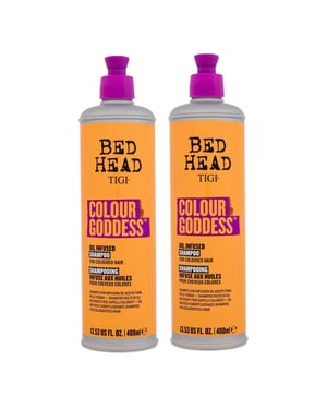 Tigi Colour Goddess Shampoo For Coloured Hair 400ml 2pk