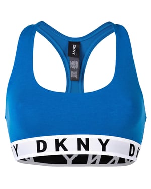 Dkny Bustier Racerback Logo Print