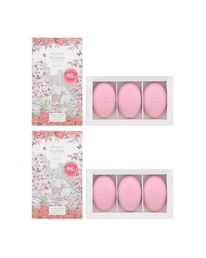 Woods Of Windsor True Rose Luxury Soap 3 x 60g x 2
