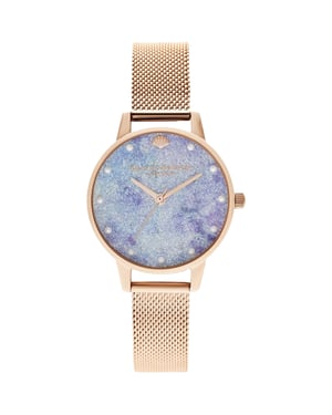 Olivia Burton Ladies Watch Quartz silver