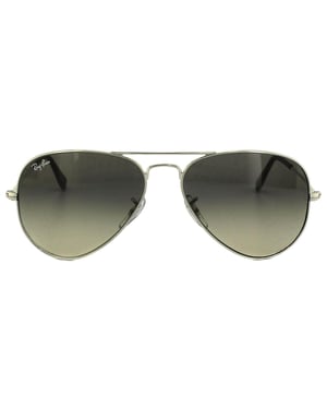 Ray-Ban Sunglasses Aviator 3025 003/32 Silver Grey Gradient 58mm
