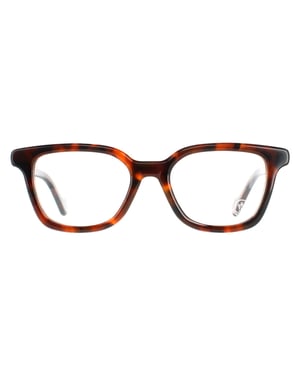 Moncler Square Womens Havana Glasses
