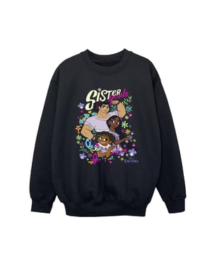 Disney Jongens Encanto Zuster Doelen Sweatshirt (Zwart)