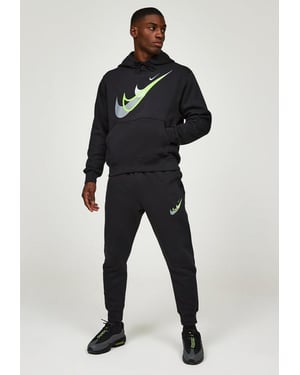 Nike Standard Issue Moto Overhead trainingspak in zwart