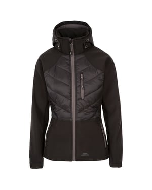 Trespass dam/dam Elvira Soft Shell-jacka (svart)