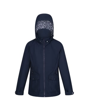 Regatta Womens/Ladies Navassa Waterproof Jacket (Navy)