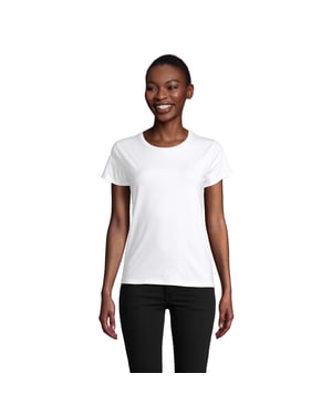 SOLS Dames/Dames Pioneer T-Shirt (Wit)