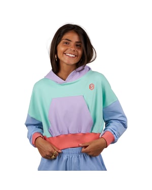 BeHappy Multicolor SUPERB Women's Hoodie