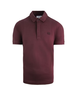Lacoste Regular Fit Mens Burgundy Polo Shirt