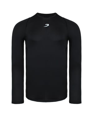 BoxRaw Saddler Mens Black Compression Top