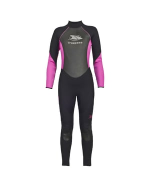 Trespass Dames/Dames Aquaria Volledig Wetsuit (Zwart)