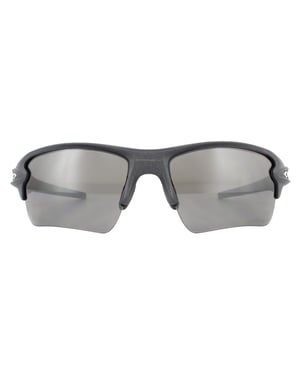 Oakley Sport Mens Steel Prizm Zwart gepolariseerde zonnebril
