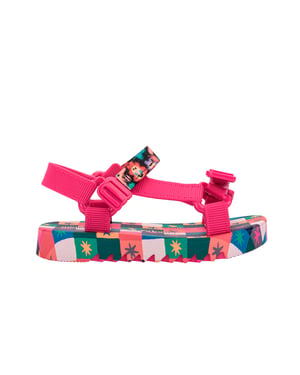 Playtime x Fabula Pink/Green Sandals