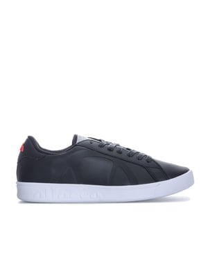 Women's Ellesse Campo Leather Trainers in Black