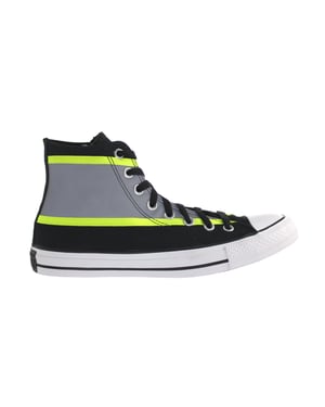 Converse Hi-Vis Mens Black Plimsolls